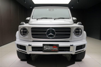 メルセデスベンツ Gクラス 2022年ﾓﾃﾞﾙ G400d RHD AMGﾗｲﾝ ﾏﾇﾌｧｸﾄｩｰｱP 20ｲﾝﾁAW ﾎﾞﾃﾞｨ同色ｽﾍﾟｱﾀｲﾔｶﾊﾞｰ ｵﾊﾟﾘｽﾎﾜｲﾄの中古車