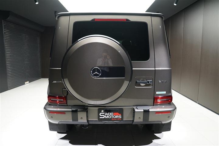 メルセデスAMG G63ナイトパッケージボディ同色スペアタイヤカバー画像