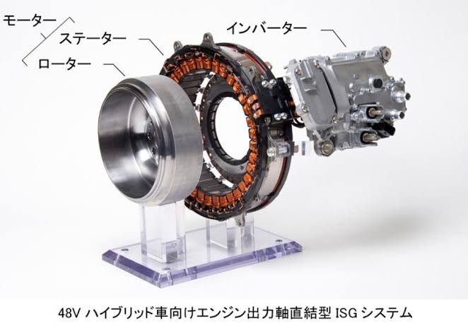 ベンツG450dに搭載の新型ISGシステム