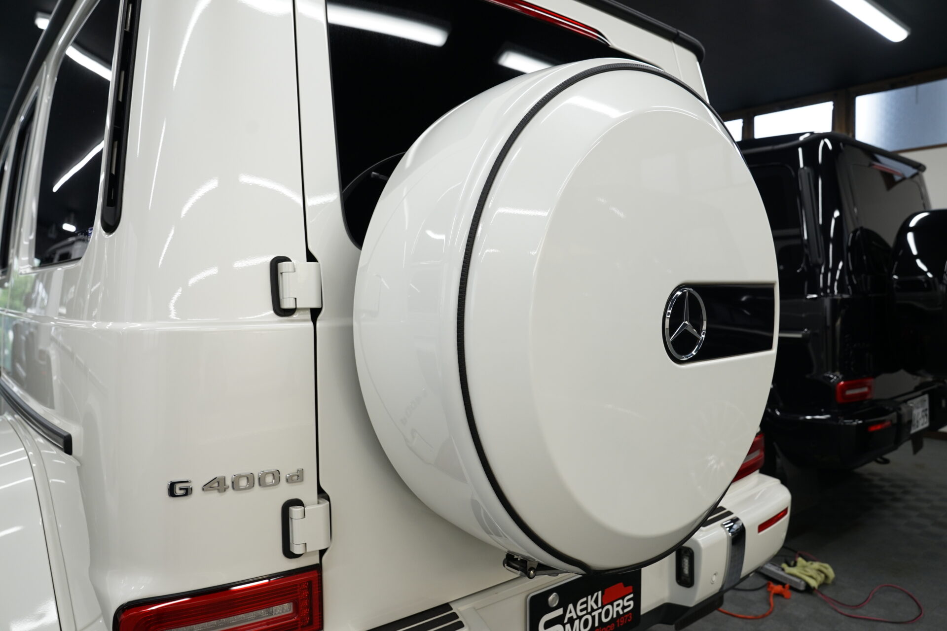 G400dマヌファクトゥーアプログラム スペアタイヤ同色カバー